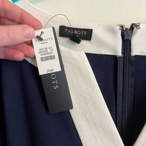 NWT - Blue Talbots Dress